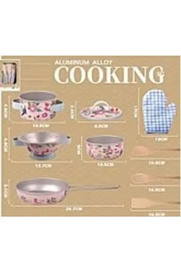 Zestaw metalowych garnków