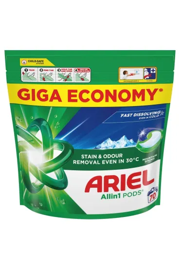 Allin1 PODS Kapsułki do prania Mountain Spring (70 prań)