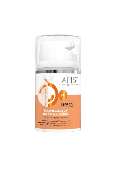 Peachy Skin Nawilżający krem na dzień SPF 20