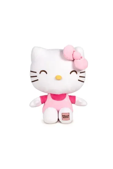 Hello Kitty. Plusz z naszywką 20cm różowy