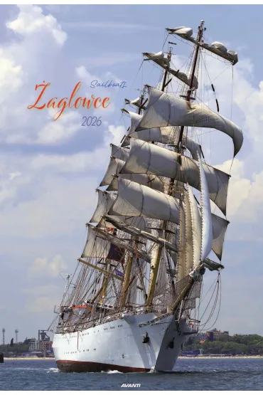 Kalendarz 2026 ścienny A3 Żaglowce