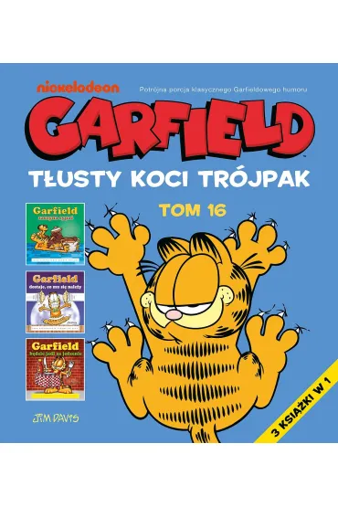 Garfield T.16 Tłusty koci trójpak