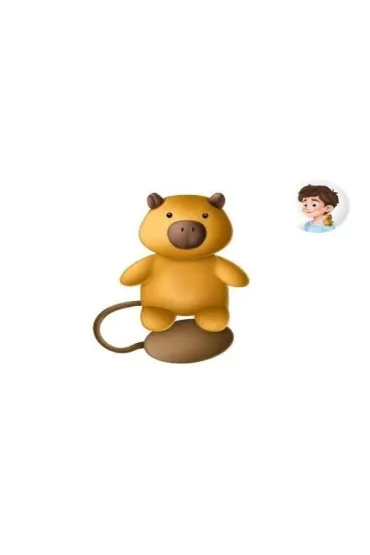 Maskotka na magnes Capybara