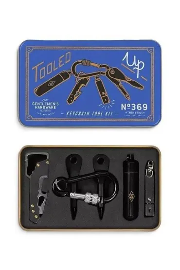 Niezbędnik podróżny Keychain Tool Kit w puszce
