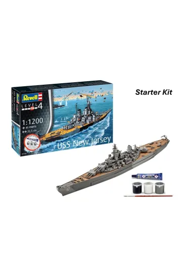 Revell Starter Kit - Battleship USS New Jersey