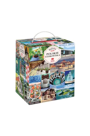 Puzzlove CzuCzu 500 el. Polskie uzdrowiska