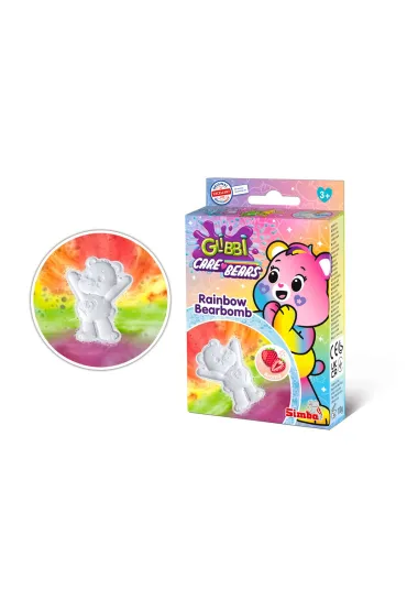 Glibbi Troskliwe Misie Tęczowa kula miś