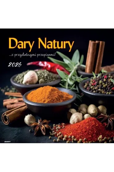 Kalendarz 2026 ścienny albumowy 30x30cm Dary...