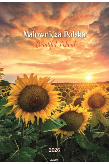 Kalendarz 2026 ścienny A3 Malownicza Polska