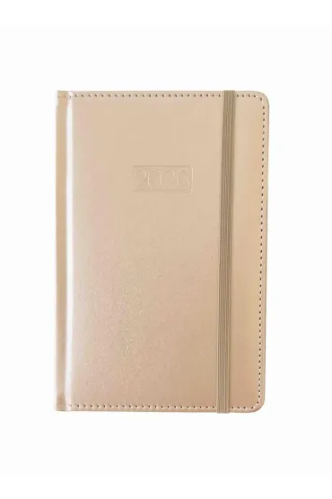 Kalendarz 2026 A5 dzienny Lux Metalic MIX