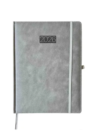 Kalendarz 2026 A4 tygodniowy Lux z gumką MIX