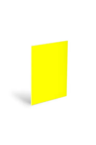 Okładka na zeszyt A4 neon yellow 180mic (10 szt)