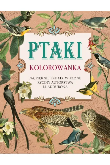 Ptaki. Kolorowanka antystresowa