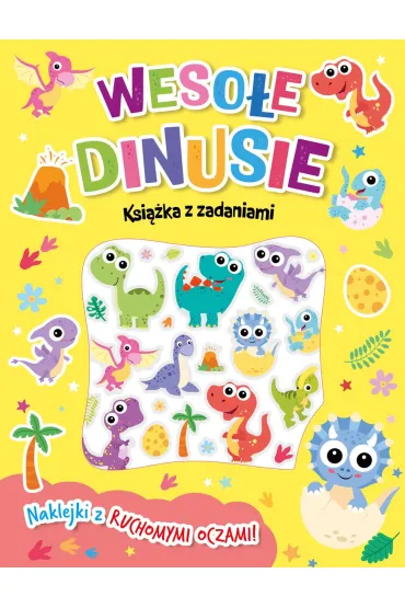 Wesołe dinusie. Książka z zadaniami