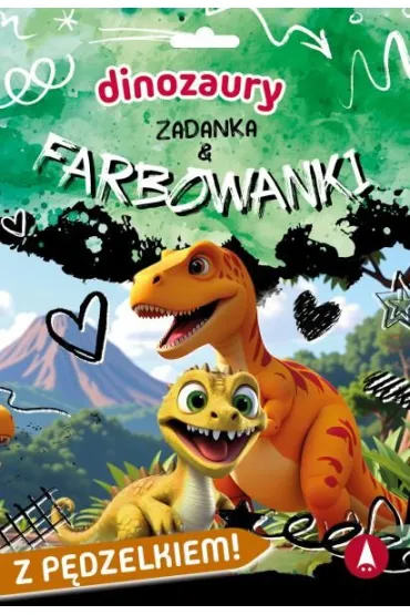 Dinozaury. Zadanka & farbowanki