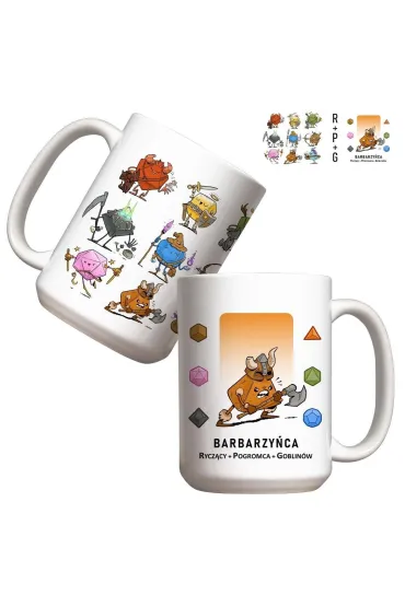 Kubek - RPG - Barbarzyńca 440ml