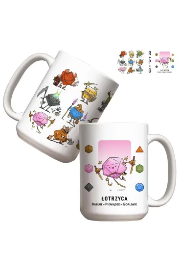 Kubek - RPG - Łotrzyca 440ml