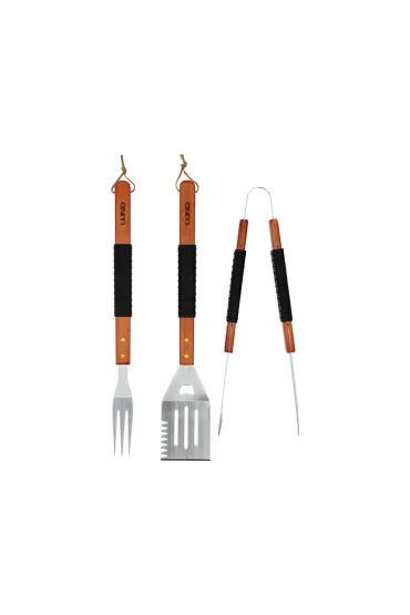 Lund zestaw do grillowania drewniana rękojeść