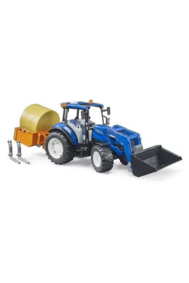 Traktor New Holland TS.120 z ładowaczem i akcesoriami