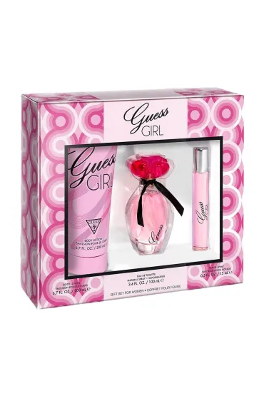 Zestaw dla kobiet Girl Woda toaletowa + Mini + Balsam do ciała