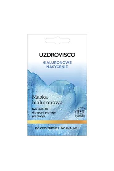 Hialuronowe Nasycenie maska hialuronowa