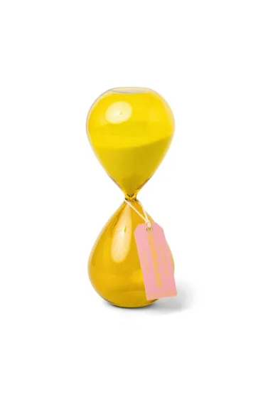 Klepsydra biurkowa - chartreuse ombre 30min