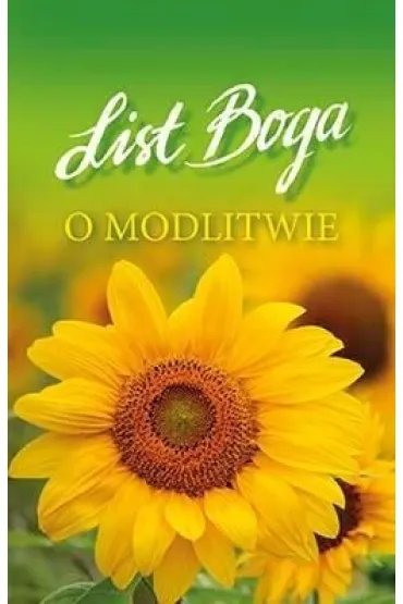 List Boga o modlitwie