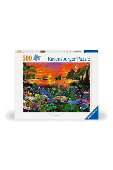 Puzzle 2D 500 el. Morski świat