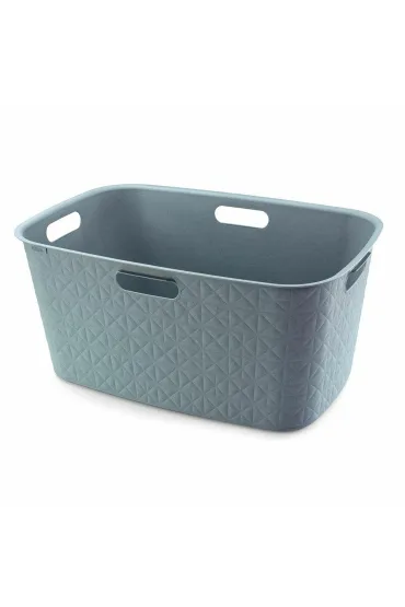 Curver kosz na pranie turkusowy softex 45l