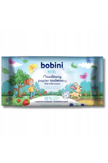 Kids nawilżany papier toaletowy