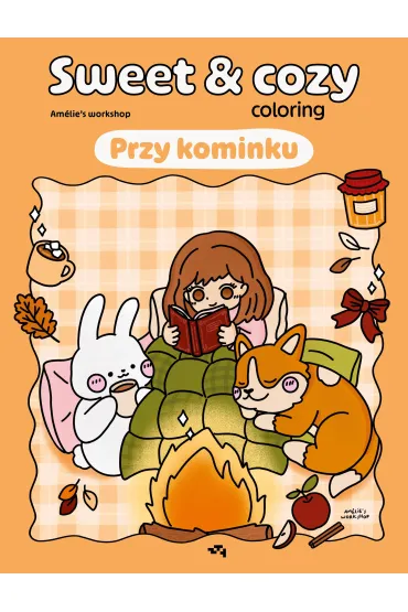 Przy kominku. Sweet & cozy coloring