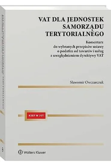 VAT dla jednostek samorządu terytorialnego