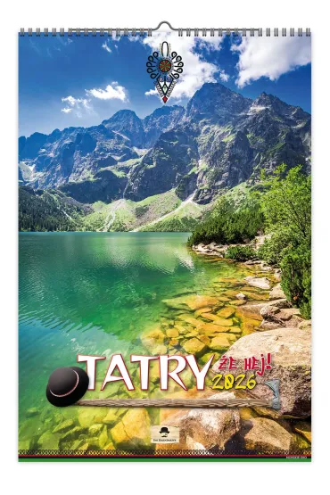 Kalendarz 2026 A3 ścienny jednostronny Tatry