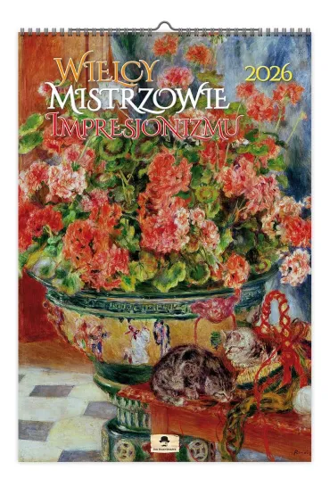 Kalendarz 2026 ścienny mistrzowie impresjonizmu