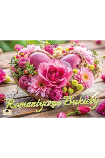 Kalendarz 2026 Ścienny albumowy bukiety