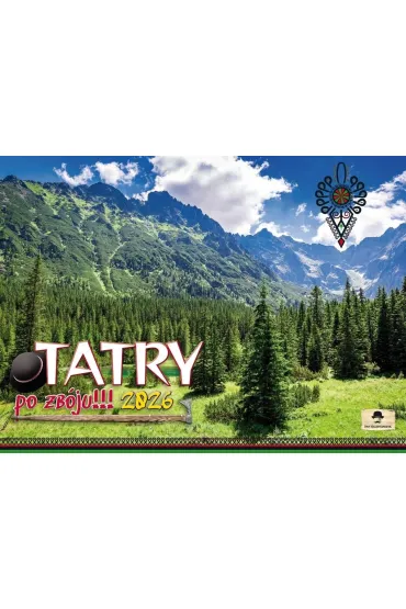 Kalendarz 2026 ścienny albumowy tatry po zbóju