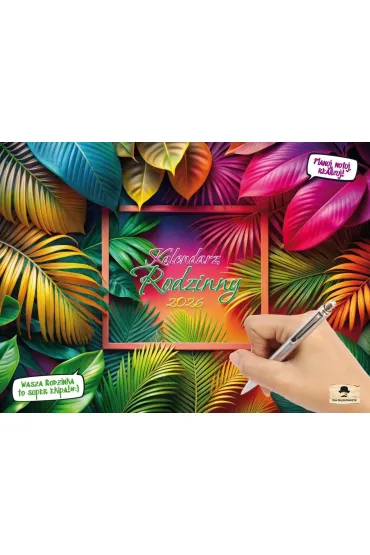 Kalendarz 2026 ścienny albumowy rodzinny