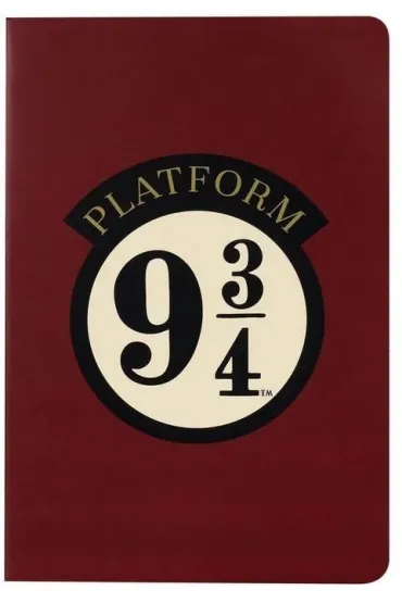 Harry Potter Notatnik A5 linia Peron 9 i 3/4