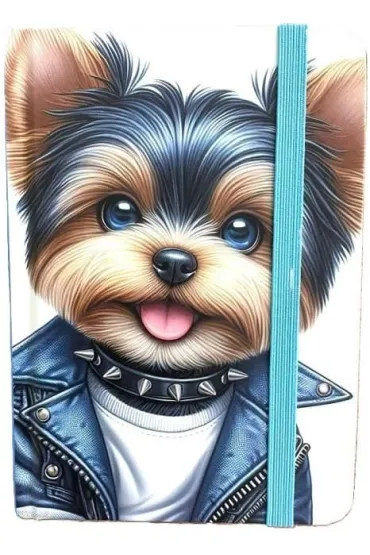 Notatnik ozdobny A6/64k kratka TW Super pies