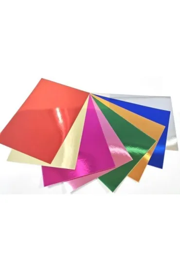 Karton kolorowy Pet A4 8 arkuszy wycinanki