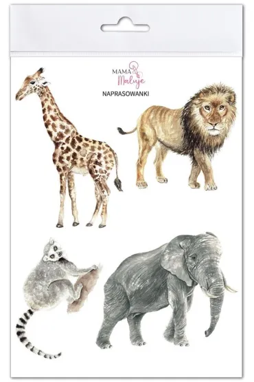 Naprasowanki Zwierzęta Afryki