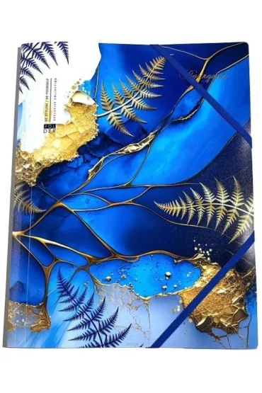 Teczka A4+ plastikowa z gumką Mozaika