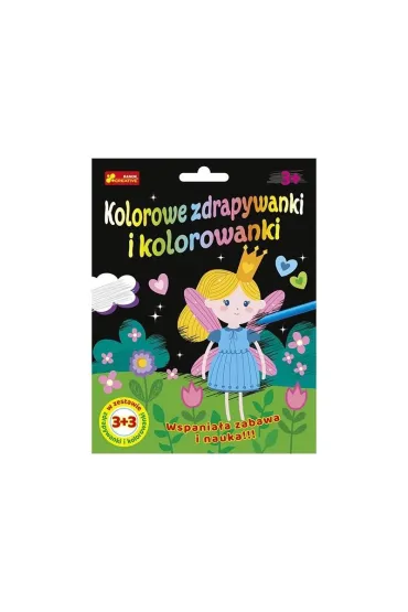 Zdrapywanki&kolorowanki Królewna i przyjaciele 3+3