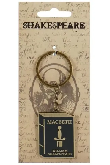 Szekspir Brelok metalowy Makbet