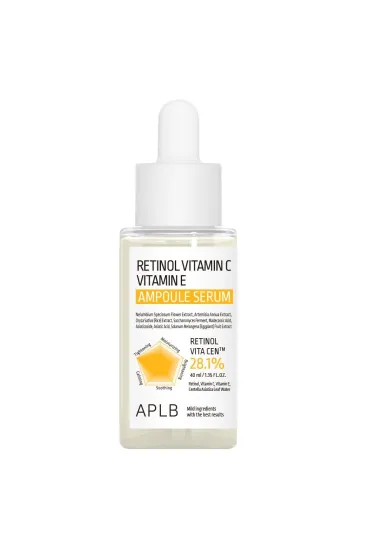Retinol Vitamin C Vitamin E Ampoule Serum serum do twarzy