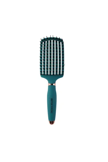 Ovia Hair Brush szczotka do włosów z włosiem dzika Green