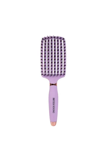 Ovia Hair Brush szczotka do włosów z włosiem dzika Lilac