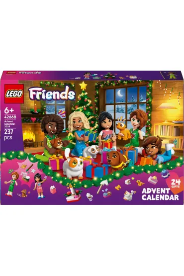 LEGO Friends Kalendarz adwentowy na 2025 rok 42668
