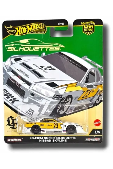 Hot Wheels Premium - LB-ER34 Super Silhouette Nissan Skyline