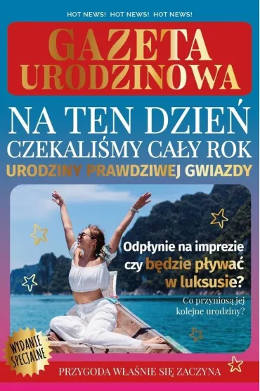 Karnet Urodziny gazeta